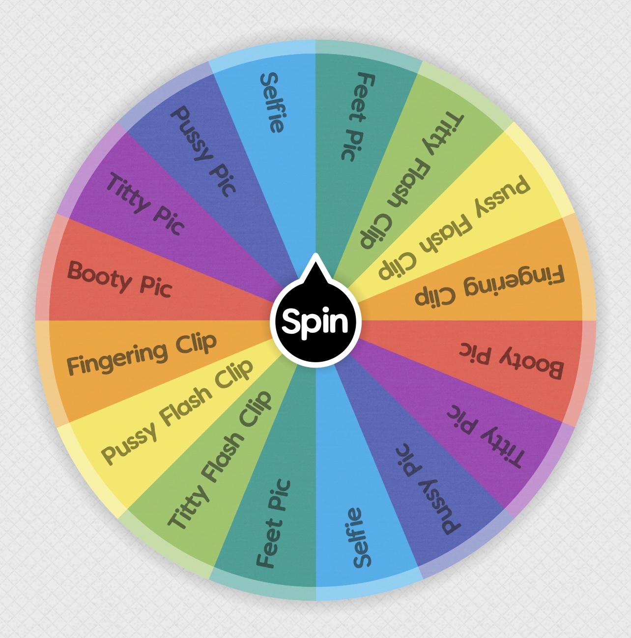 Spin while I’m OFFLINE for some naughty fun! 